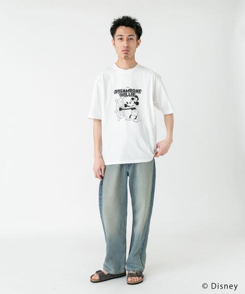 Disney(ディズニー)の「別注/Disney/プリントTシャツ(Tシャツ/カットソー・メンズ・チャコールグレー/ホワイト・LARGE/MEDIUM)」の8枚目の写真