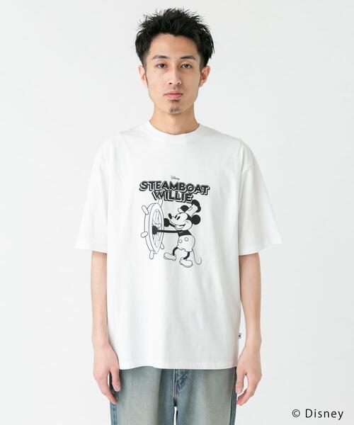 Disney(ディズニー)の「別注/Disney/プリントTシャツ(Tシャツ/カットソー・メンズ・チャコールグレー/ホワイト・LARGE/MEDIUM)」の9枚目の写真
