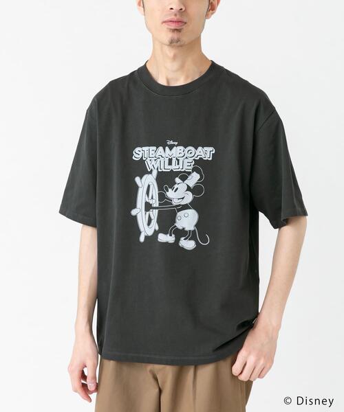 Disney(ディズニー)の「別注/Disney/プリントTシャツ(Tシャツ/カットソー・メンズ・チャコールグレー/ホワイト・LARGE/MEDIUM)」の14枚目の写真
