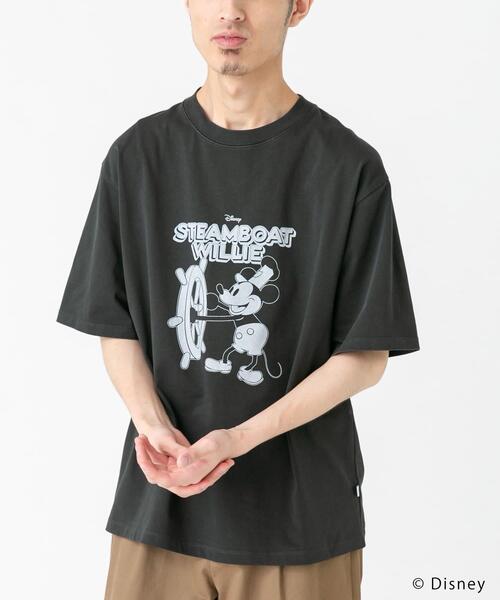 Disney(ディズニー)の「別注/Disney/プリントTシャツ(Tシャツ/カットソー・メンズ・チャコールグレー/ホワイト・LARGE/MEDIUM)」の15枚目の写真