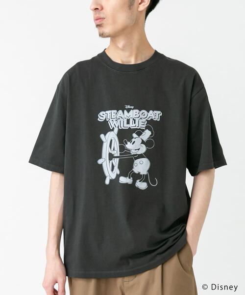 Disney(ディズニー)の「別注/Disney/プリントTシャツ(Tシャツ/カットソー・メンズ・チャコールグレー/ホワイト・LARGE/MEDIUM)」の17枚目の写真