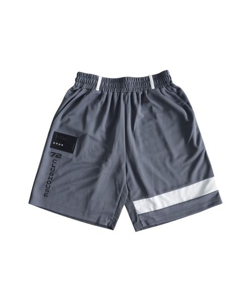antiqua(アンティカ)の「【STCH】異素材 メッシュ ロゴ ショートパンツ(その他パンツ・レディース・グリーン系その他/グレー系その他・LXL/ML)」の8枚目の写真