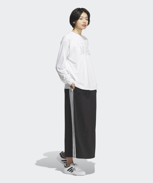 adidas(アディダス)の「スリーストライプス DK アイライン スカート / アディダス adidas(スカート・レディース・ブラック・XX-LARGE/LARGE/MEDIUM/SMALL/X-LARGE/X-SMALL)」の4枚目の写真