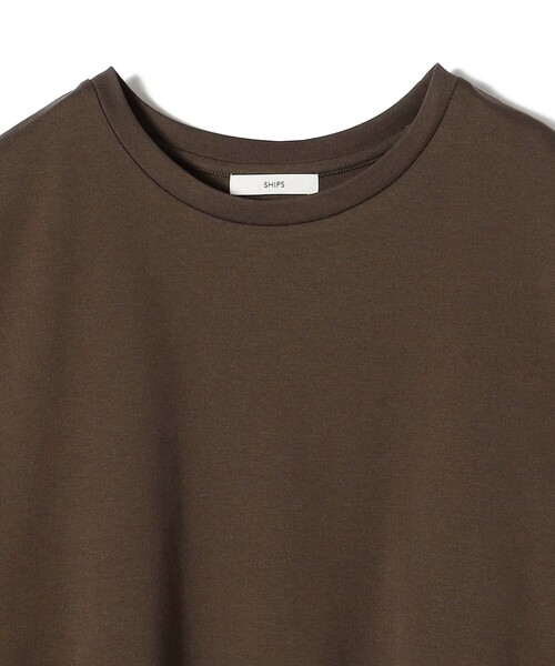 SHIPS(シップス)の「〈手洗い可能〉DEPEND ポンチ トリム レース ドッキング プルオーバー(Tシャツ/カットソー・レディース・オフホワイト/ブラック/ブラウン・ONE SIZE)」の10枚目の写真