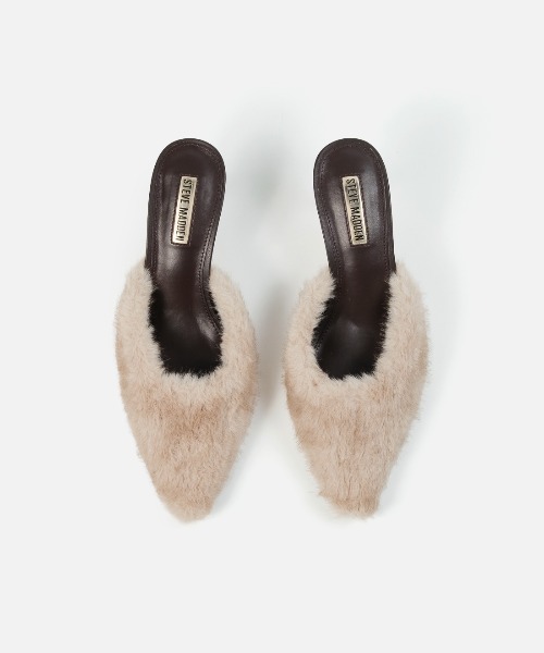 STEVE MADDEN(スティーブマデン)の「ポインテッドトゥファーミュール/S.MADDEN ALEXI-F-XA(パンプス・レディース・タン・24.5cm/24.0cm/23.5-24/23.5cm/23.0cm/22.5cm)」の4枚目の写真