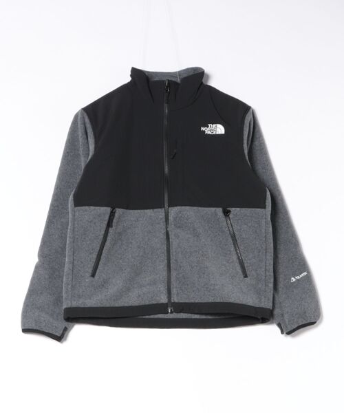 THE NORTH FACE(ザノースフェイス)の「THE NORTH FACE/ザ・ノース・フェイス DENALI JACKET ジャケット NAW62650(ブルゾン・レディース・ミックスグレー/アイボリー/ブラック・S/M/L/XL)」の3枚目の写真
