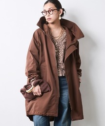 CHIC STYLE | フーディロングブルゾン＜大きいサイズ有＞シックスタイル(ブルゾン)