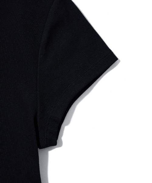 YOUHEE(ユヒ)の「FORECAST CROP T-SHIRTS_BLACK(Tシャツ/カットソー・レディース・その他・FREE)」の6枚目の写真