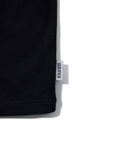 YOUHEE(ユヒ)の「FORECAST CROP T-SHIRTS_BLACK(Tシャツ/カットソー・レディース・その他・FREE)」の7枚目の写真