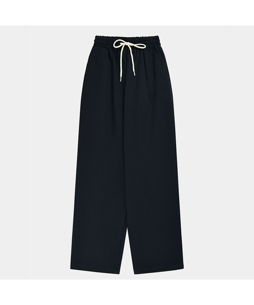 PIGMENT（ピグメント）の「ウォッシングコットンバンディングパンツ (PBDS-WPTW011)（その他パンツ・レディース・ネイビー/クリーム/アイボリー・FREE）」の3枚目の写真