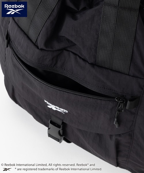Reebok(リーボック)の「【Reebok リーボック】ナイロントートバッグ ショルダーバッグ ドローコード(トートバッグ・メンズ・ブラック/クリーム・FREE)」の21枚目の写真