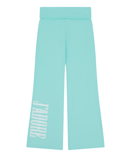 LARTIGENT（ラーティゼン）の「L26 JADORE FOLDOVER PANTS(MINT)（スウェットパンツ・レディース・その他・FREE）」の2枚目の写真