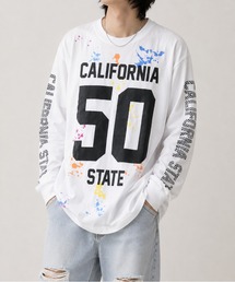 【Bls】 【ZM】【Bling Leads】サーフプリント アソート天竺ロンTEE