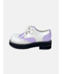 Heart Derby Shoes  Women [Purple]