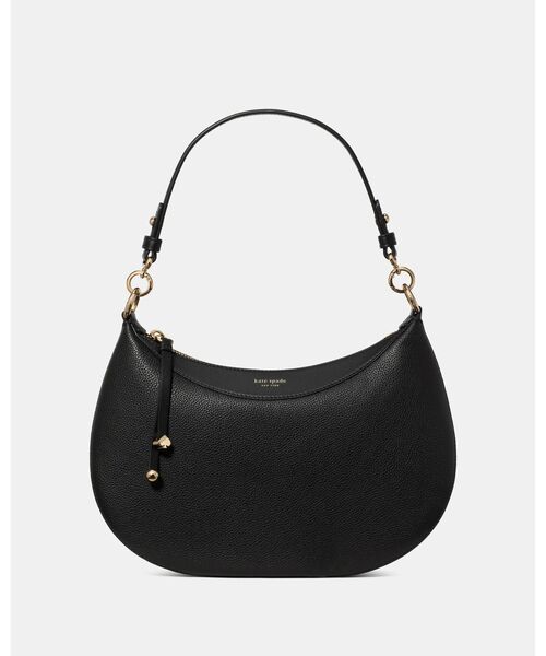 kate spade new york（ケイトスペード ニューヨーク）の「リブ ショルダー バッグ（ショルダーバッグ・レディース・ブラック・ONESIZE）」の3枚目の写真