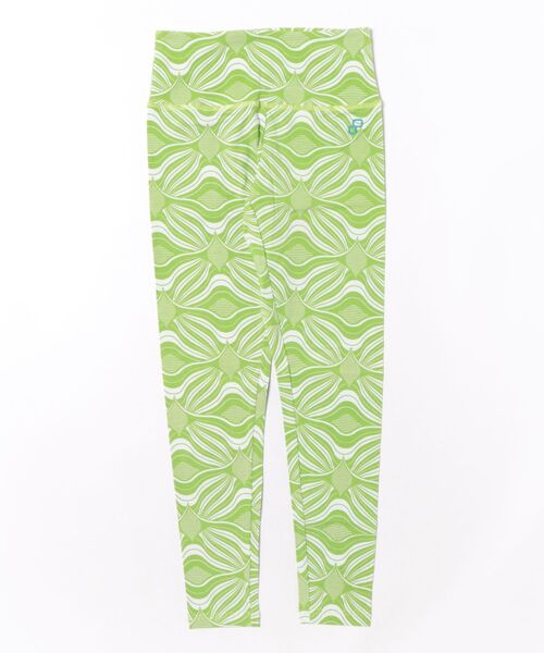 OLD BETTY'S（オールドベティーズ）の「BEPATCH ﾖｶﾞﾊﾟﾝﾂ (ﾊｲｳｴｽﾄ柄)（レギンス/スパッツ・レディース・黄緑系/グリーン/ブルー/ターコイズブルー/ベージュ/ローズ系1・FREE）」の15枚目の写真