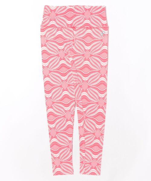 OLD BETTY'S（オールドベティーズ）の「BEPATCH ﾖｶﾞﾊﾟﾝﾂ (ﾊｲｳｴｽﾄ柄)（レギンス/スパッツ・レディース・黄緑系/グリーン/ブルー/ターコイズブルー/ベージュ/ローズ系1・FREE）」の18枚目の写真