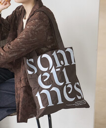 Firsthand/ファーストハンド Embroidered Message Tote【限定展開】 / 刺繍 メッセージ メッセージ トート