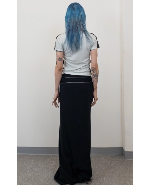 L.H.P(エルエイチピー)の「DOGMA EHKS/ドグマエークス/CROSS CROP SHORT SLEEVE(Tシャツ/カットソー・レディース・ブラック/グレー・F)」の16枚目の写真