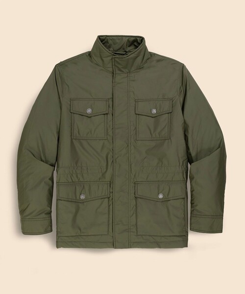 BROOKS BROTHERS(ブルックスブラザーズ)の「ポリエステル ライトウェイトフィル フィールドジャケット(ミリタリージャケット・メンズ・ネイビー/オリーブ・SMALL/LARGE/MEDIUM)」の2枚目の写真
