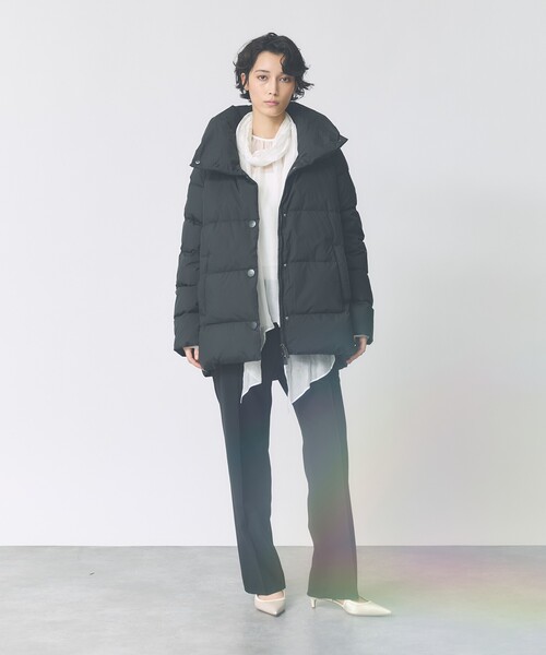 Pyrenex（ピレネックス）の「【PYRENEX/ピレネックス】ELAURA2/エローラ2/HWAA025/ダウンジャケット（ダウンジャケット/コート・レディース・ブラック/スミクロ/アイボリー/ベージュ・40/38/42/36）」の5枚目の写真