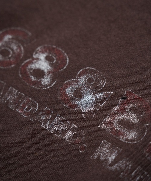 68&brothers（シックスティエイトアンドブラザーズ）の「68&BROTHERS / VINTAGE LOGO CREWNECK SWEAT（スウェット・メンズ・ブラック/ダークブラウン/キャメル・MEDIUM/LARGE/X-LARGE）」の19枚目の写真