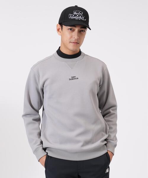 New Balance Golf（ニューバランスゴルフ）の「スウェット クルーネック プルオーバー (MENS)（スウェット・メンズ・グレー/ブラック/ベージュ系その他2・LARGE/X-LARGE/MEDIUM/XX-LARGE）」の3枚目の写真