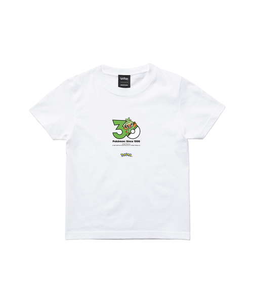 ZOZOSPOT(ゾゾスポット)の「Pokemon 30th Anniversary 1025 T-shirt 「サルノリ」(Tシャツ/カットソー・レディース・ホワイト・SMALL/MEDIUM/LARGE/X-LARGE/XX-LARGE/XXX-LARGE/110cm/100cm/120cm/130cm/140cm/150cm/160cm)」の2枚目の写真
