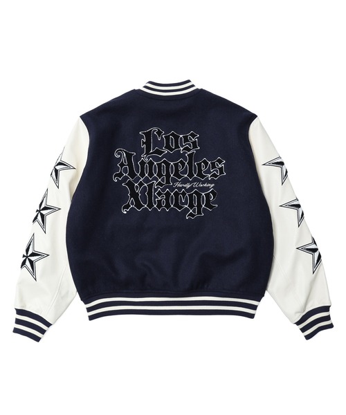 XLARGE(エクストララージ)の「VARSITY JACKET(ブルゾン・メンズ・アッシュ/ブラウン/ネイビー/ブラック・L/XL/M/S)」の8枚目の写真