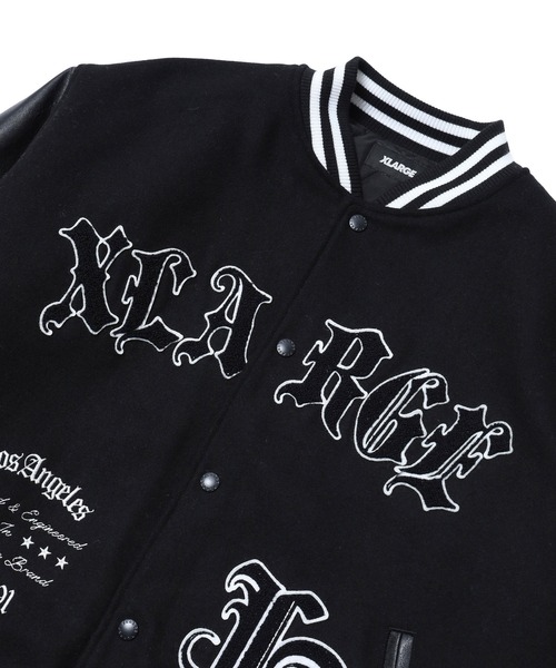 XLARGE(エクストララージ)の「VARSITY JACKET(ブルゾン・メンズ・アッシュ/ブラウン/ネイビー/ブラック・L/XL/M/S)」の11枚目の写真