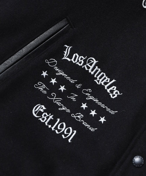 XLARGE(エクストララージ)の「VARSITY JACKET(ブルゾン・メンズ・アッシュ/ブラウン/ネイビー/ブラック・L/XL/M/S)」の12枚目の写真