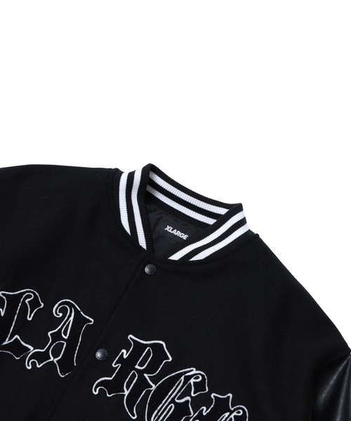 XLARGE(エクストララージ)の「VARSITY JACKET(ブルゾン・メンズ・アッシュ/ブラウン/ネイビー/ブラック・L/XL/M/S)」の14枚目の写真