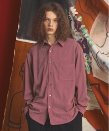 《UNISEX》11Waleコーデュロイプライムオーバーレギュラーカラーシャツ/11Wale Corduroy Prime-Over Regular Collar Shirt【MAISON SPECIAL/メゾンスペシャル】