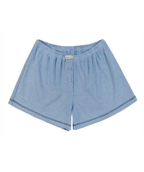 MISTIC MOON（ミスティック・ムーン）の「オーバーステッチショーツ (4カラー)（その他パンツ・レディース・ピンク/ブルー/ブラック/ホワイト・FREE）」の4枚目の写真