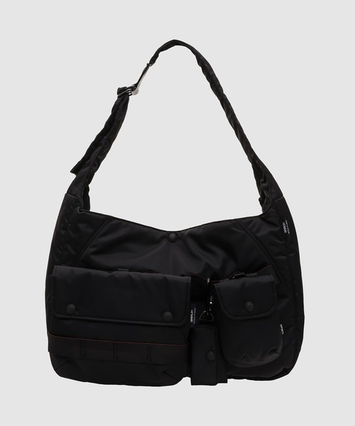 Parts Lab.】Cow Leather Flap Shoulder Bag / リアルレザーフラップ