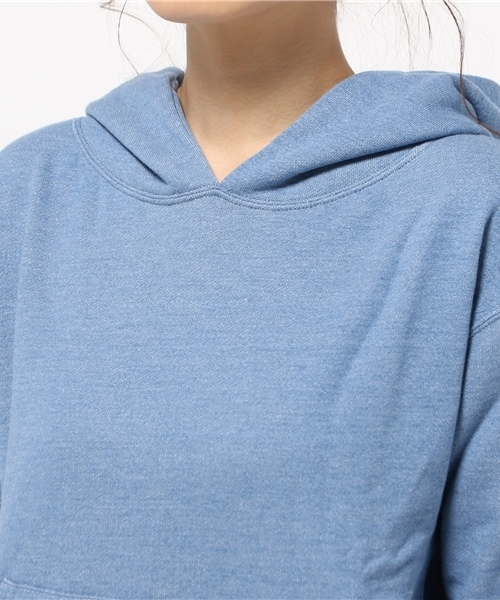 Denime（ドゥニーム）の「INDIGOLIKE SWEAT PARKA/インディゴライクスウェットパーカー（パーカー・レディース・ネイビー/ブルー・FREE）」の12枚目の写真