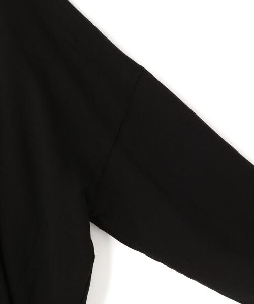SIS（エスアイエス）の「SIS/エスアイエス/PIGMENT HOODIE（パーカー・レディース・ブラック/チャコールグレー・F）」の5枚目の写真