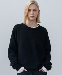 LURAKU（ルラク）の「【LURAKU】Wool pullover Knit / ウールプルオーバーニット（ニット/セーター）」