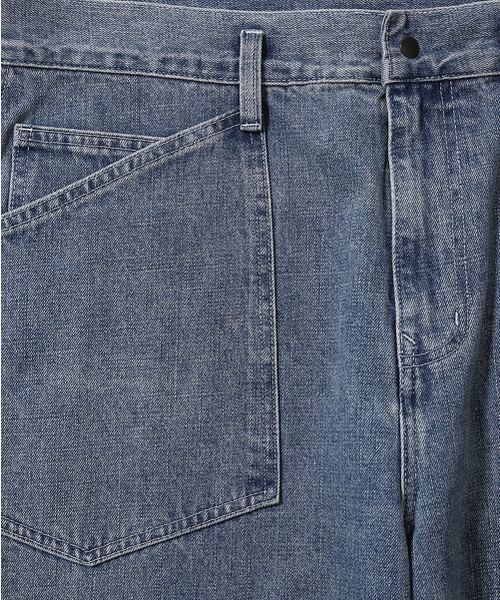 MOIF(モイフ)の「ワイド M35 デニムパンツ / ブリーチドインディゴ(デニムパンツ・メンズ・その他・1(S)/2(M)/3(L))」の5枚目の写真