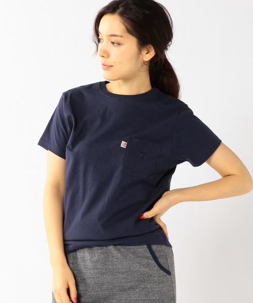 coen（コーエン）の「USAコットンポケットTシャツ（Tシャツ/カットソー・レディース・ホワイト/オレンジ/ロイヤルブルー/ネイビー・LARGE/MEDIUM）」の3枚目の写真