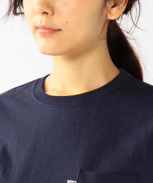 coen（コーエン）の「USAコットンポケットTシャツ（Tシャツ/カットソー・レディース・ホワイト/オレンジ/ロイヤルブルー/ネイビー・LARGE/MEDIUM）」の18枚目の写真
