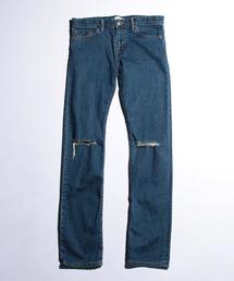 WVM | ＜WVM＞ DENIM DAMAGE 2ND SLIM/デニムパンツ(デニムパンツ)