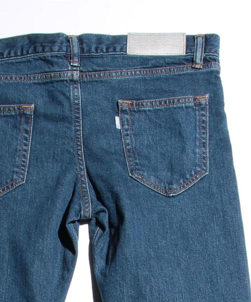 WVM(ダブルヴイエム)の「<WVM> DENIM DAMAGE 2ND SLIM/デニムパンツ ◆(デニムパンツ・メンズ・ネイビー・30inch/32inch/34inch/28inch)」の5枚目の写真