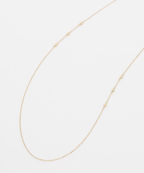 agete（アガット）の「K10ネックレスチェーン（ネックレス・レディース・ゴールド・FREE）」の3枚目の写真