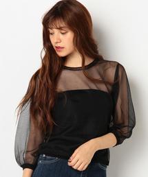 Another Edition | シースループルオーバー/AEMBC Ny/P シースルー PO◆(Tシャツ/カットソー)