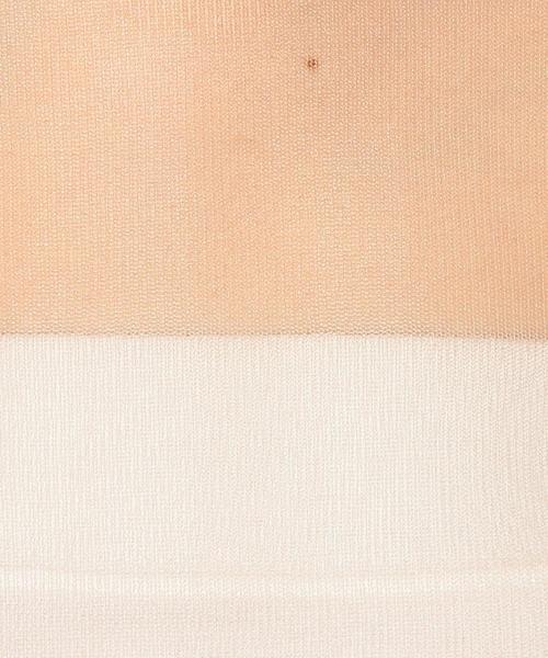 Another Edition（アナザーエディション）の「シースループルオーバー/AEMBC Ny/P シースルー PO◆（Tシャツ/カットソー・レディース・ブラック/ベージュ/ライラック・FREE）」の4枚目の写真