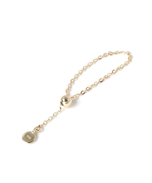 sowi（ソーイ）の「K10　シンプルチェーンコレクション　リング　1・5・6（リング・レディース・その他1/その他2/その他3・ﾌﾘ-）」の4枚目の写真