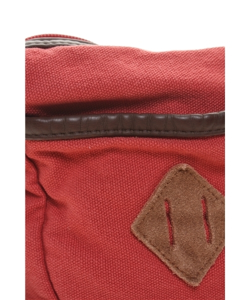 BEAMS BOY(ビームスボーイ)の「BEAMS BOY / ウォッシュキャンバス ミニショルダー(ショルダーバッグ・レディース・ライトブラウン/レッド/ネイビー・ONE SIZE)」の4枚目の写真