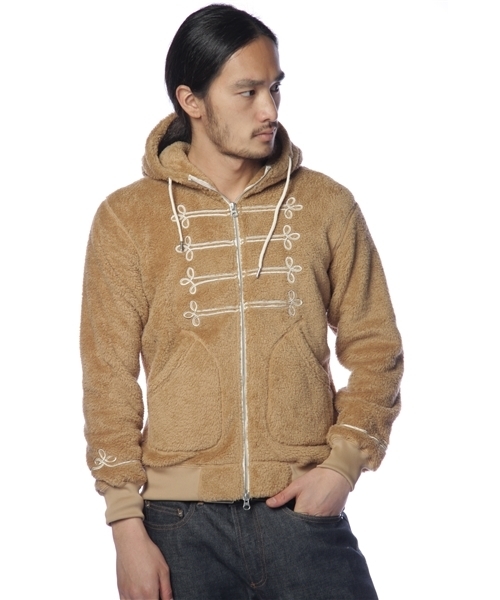 International Gallery BEAMS（インターナショナルギャラリービームス）の「Vaporize / ナポレオン・フードパーカー（パーカー・メンズ・ブラック系その他/ブラック/カーキ/ネイビー・MEDIUM/LARGE/X-LARGE/SMALL/X-SMALL）」の3枚目の写真