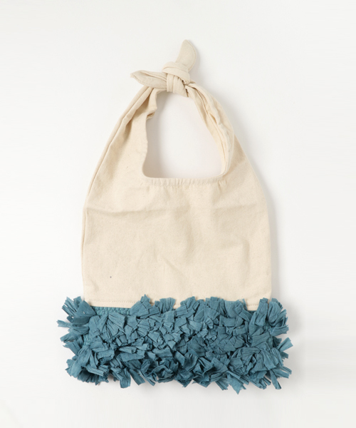 Lilas Campbell(リラキャンベル)の「【Lilas Campbell】リラキャンベル フラワーショッパー(トートバッグ・レディース・イエロー/ネイビー/桜/ブルー・ONE SIZE)」の2枚目の写真